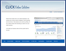 Tablet Screenshot of gowithclick.com